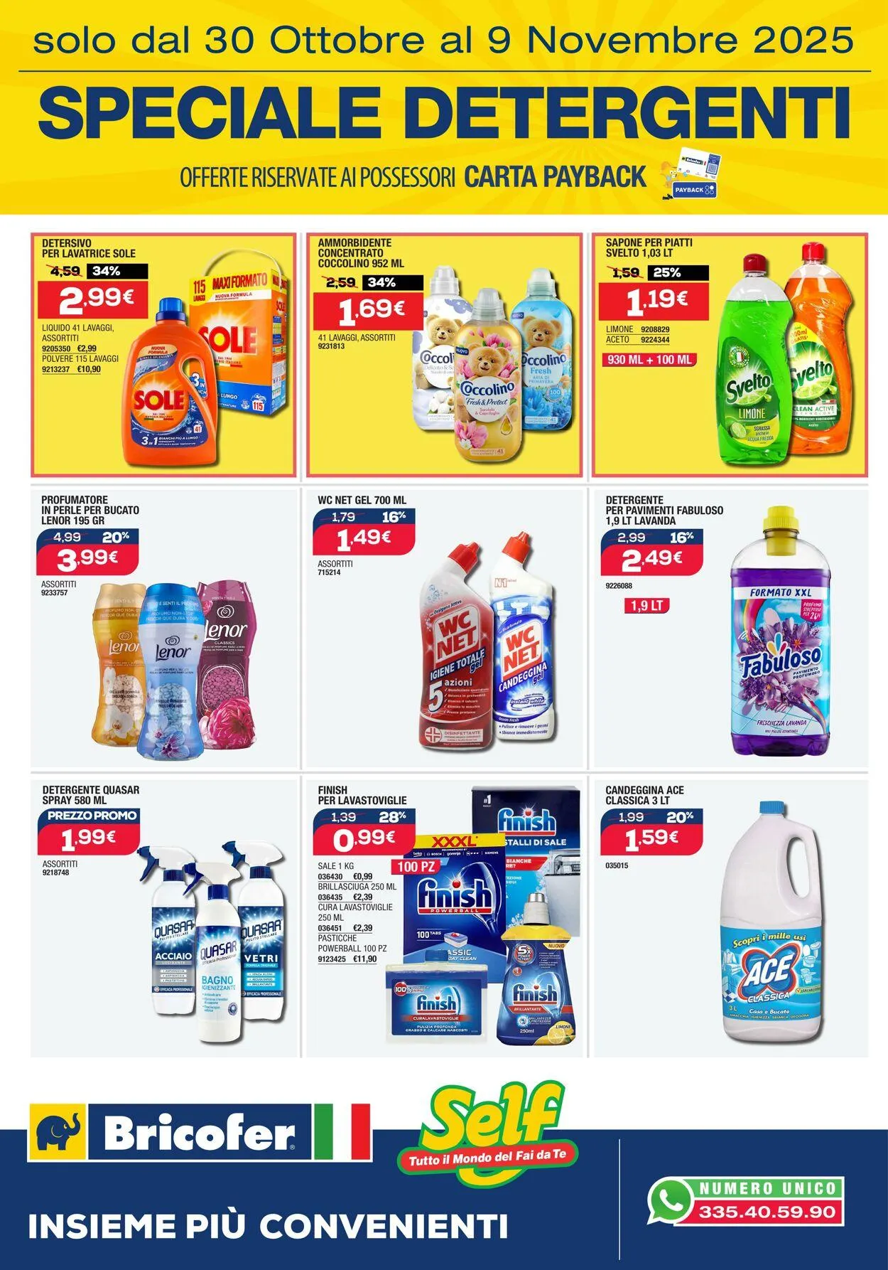 Bricofer - Perugia Volantino attuale da 11 novembre a 25 novembre di 2025 - Pagina del volantino 8