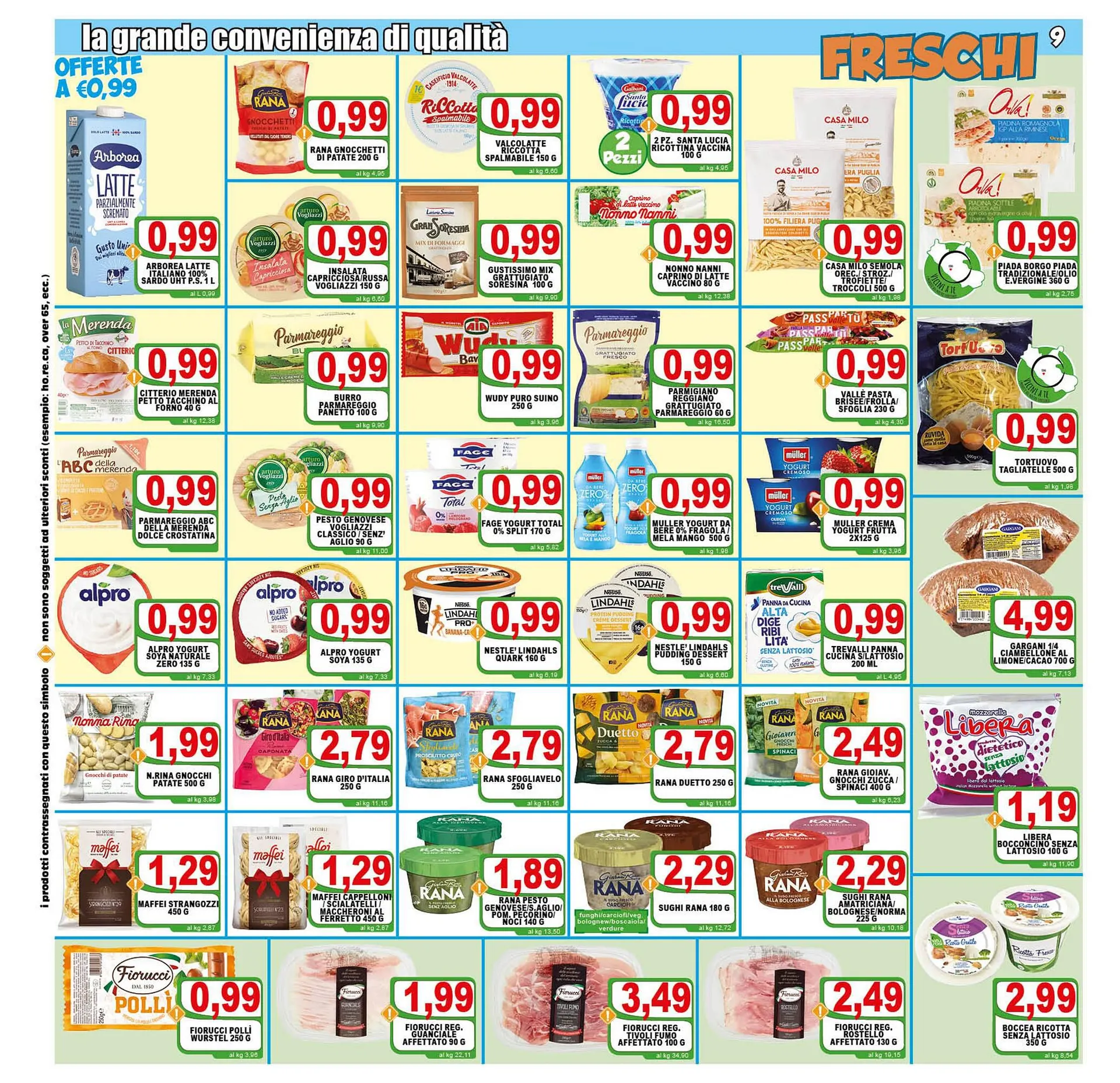 Volantino Top Supermercati da 2 agosto a 10 agosto di 2023 - Pagina del volantino 9