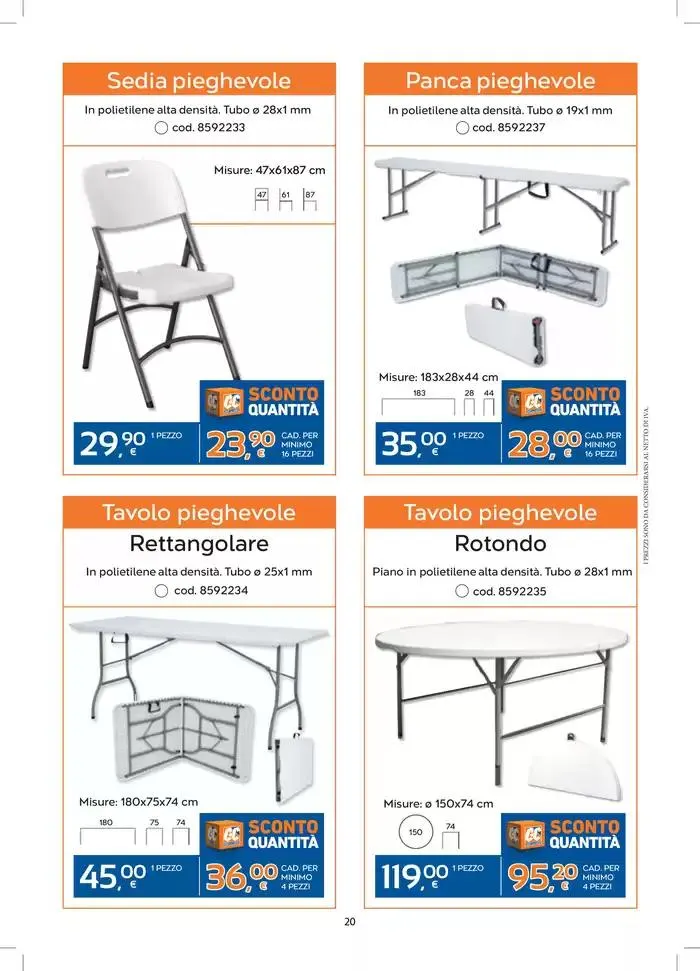 CATALOGO ARREDO da 17 marzo a 31 luglio di 2025 - Pagina del volantino 20