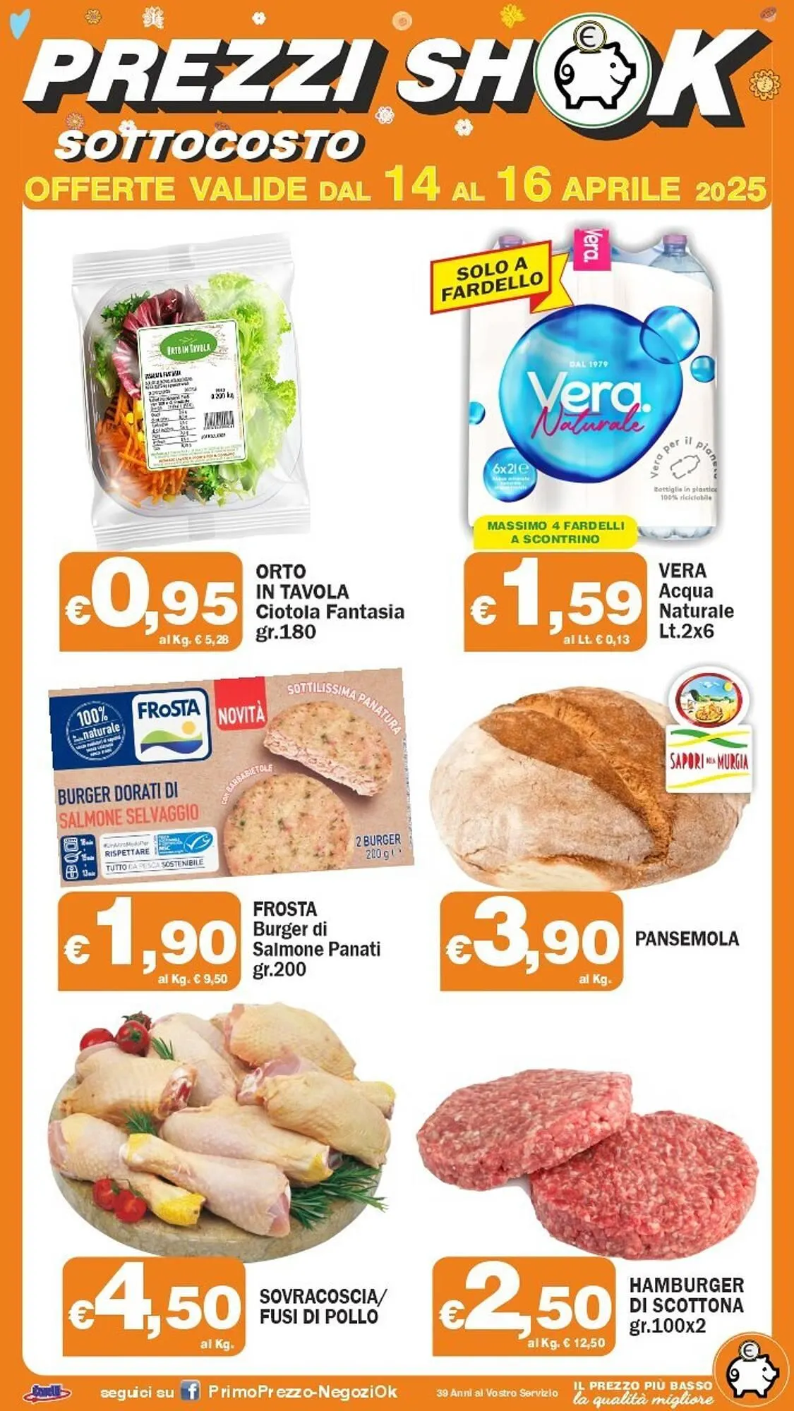 Volantino Primo Prezzo da 14 aprile a 16 aprile di 2025 - Pagina del volantino 2