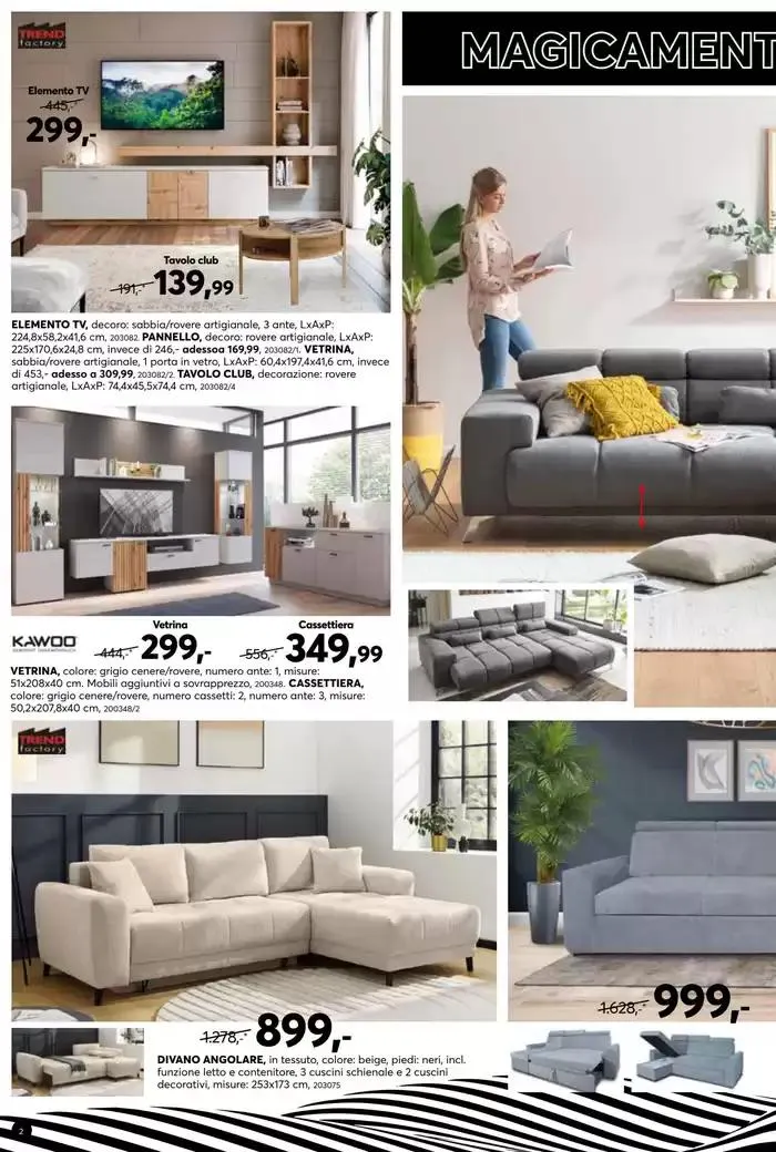 Magicamente Arredo fino al -30% da 10 marzo a 23 marzo di 2025 - Pagina del volantino 2