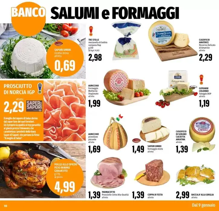 Tanti prodotti a 0.99 da 9 gennaio a 22 gennaio di 2025 - Pagina del volantino 10