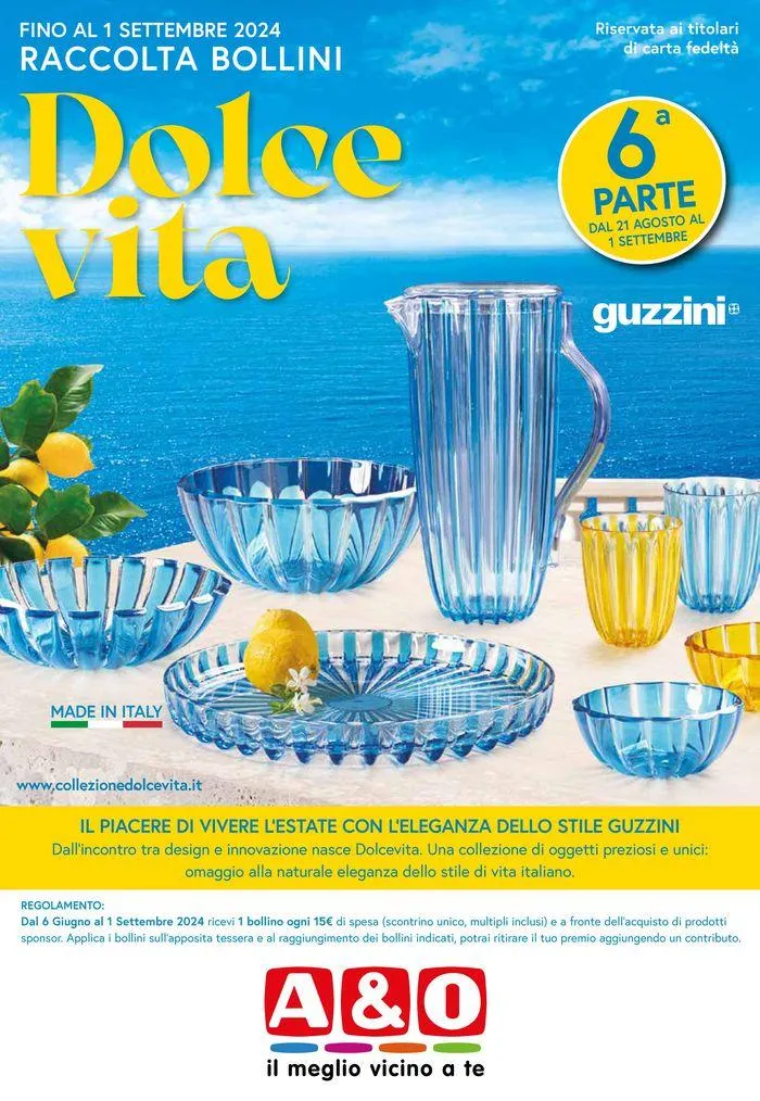 Raccolta Bollini da 21 agosto a 1 settembre di 2024 - Pagina del volantino 1