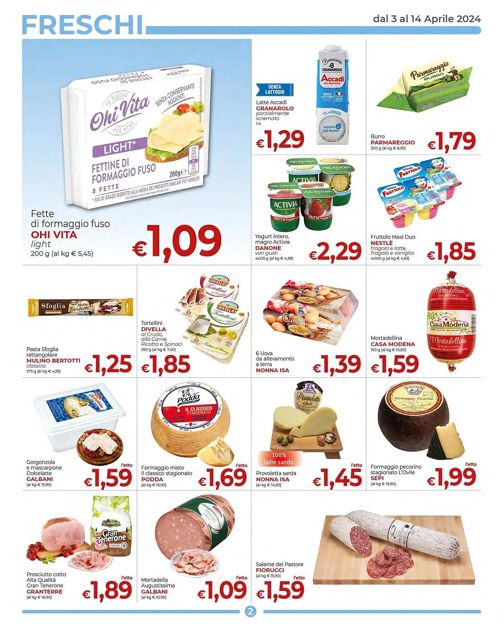 Volantino Supermercati Nonna Isa da 3 aprile a 14 aprile di 2024 - Pagina del volantino 2