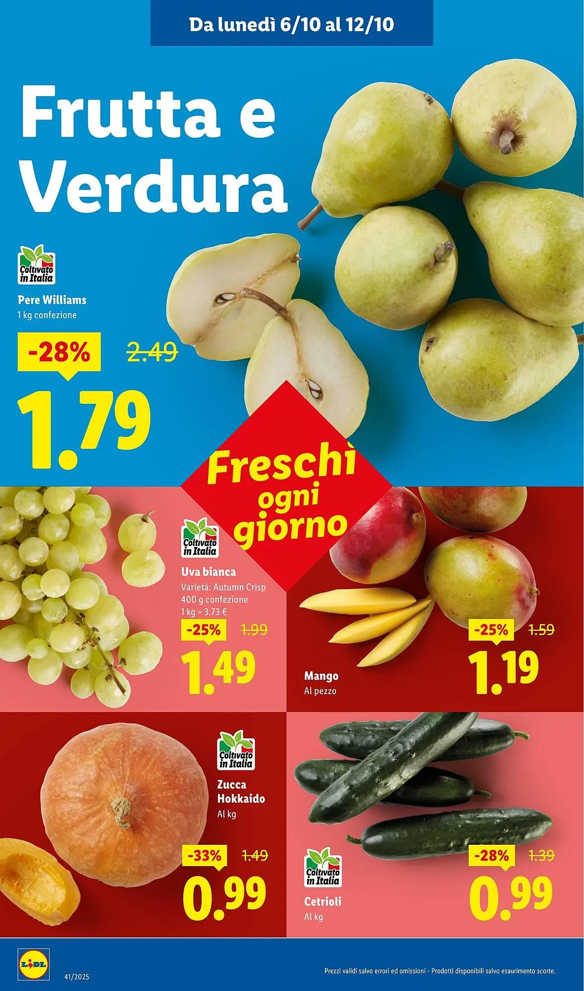 Volantino Lidl da 6 ottobre a 12 ottobre di 2025 - Pagina del volantino 2