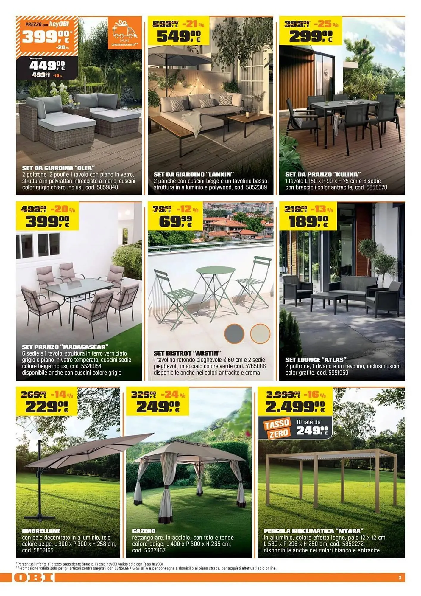 Volantino OBI da 3 aprile a 3 maggio di 2026 - Pagina del volantino 3
