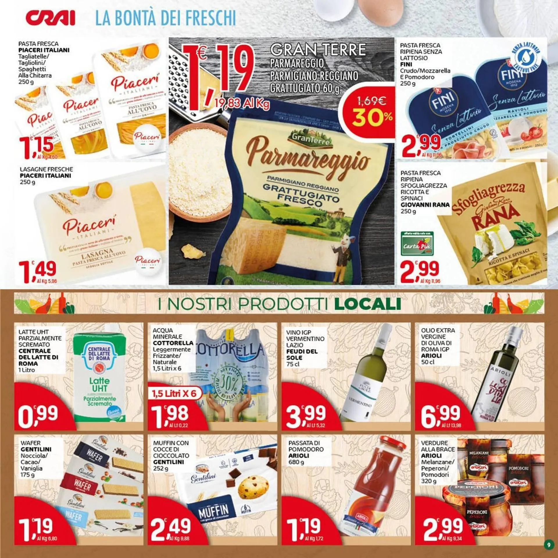 Volantino Crai da 4 dicembre a 14 dicembre di 2025 - Pagina del volantino 9