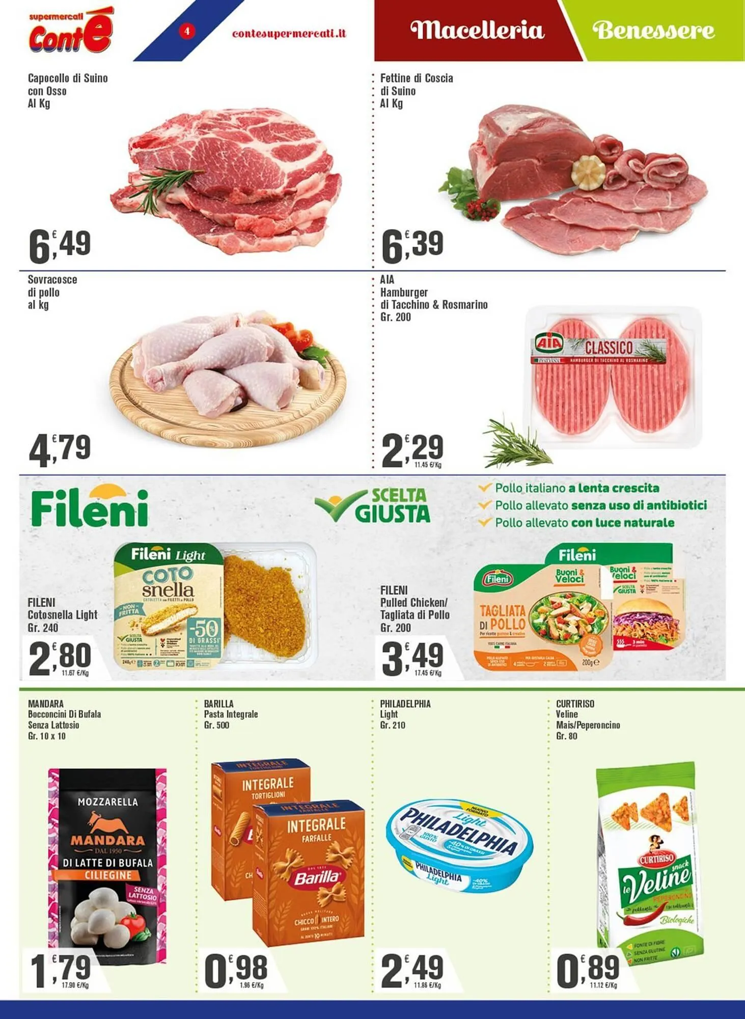 Volantino Conté Supermercati da 23 ottobre a 2 novembre di 2025 - Pagina del volantino 4