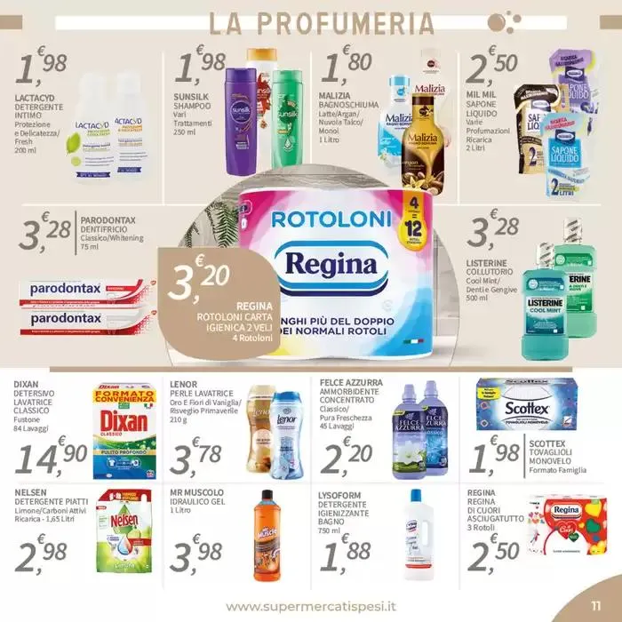 Inizia la primavera da 18 marzo a 30 marzo di 2025 - Pagina del volantino 11