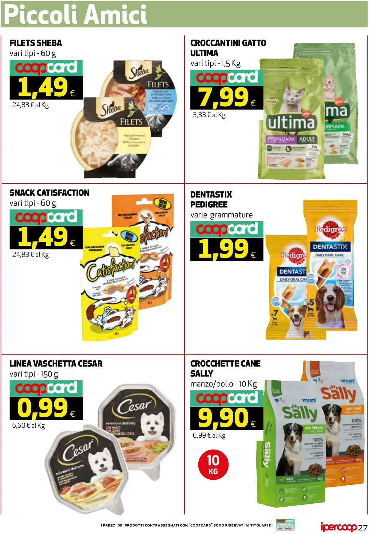 Coop Volantino attuale da 25 luglio a 5 agosto di 2025 - Pagina del volantino 27