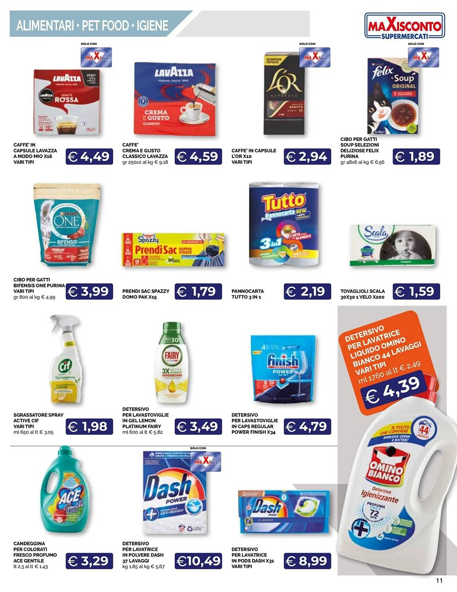 Volantino Maxisconto da 13 novembre a 26 novembre di 2023 - Pagina del volantino 11