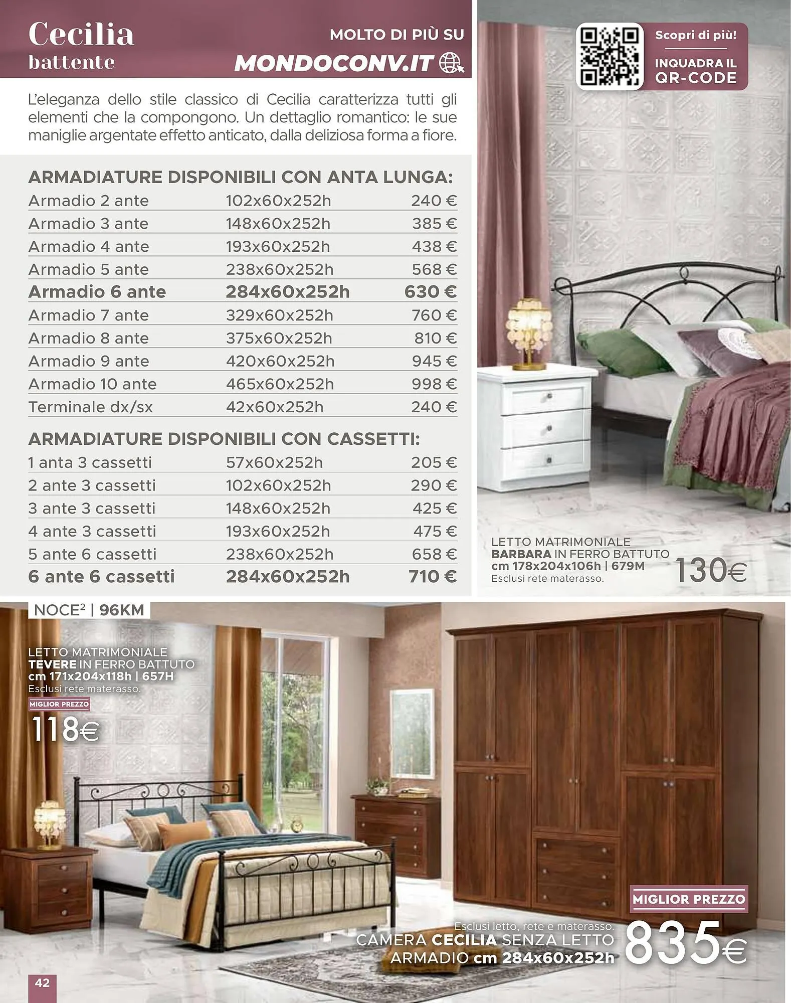 Volantino Mondo Convenienza da 1 aprile a 1 settembre di 2024 - Pagina del volantino 42