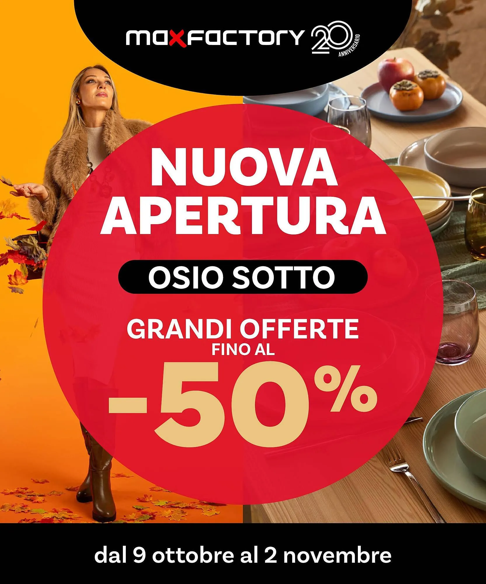 Volantino Max Factory da 8 ottobre a 2 novembre di 2025 - Pagina del volantino 1