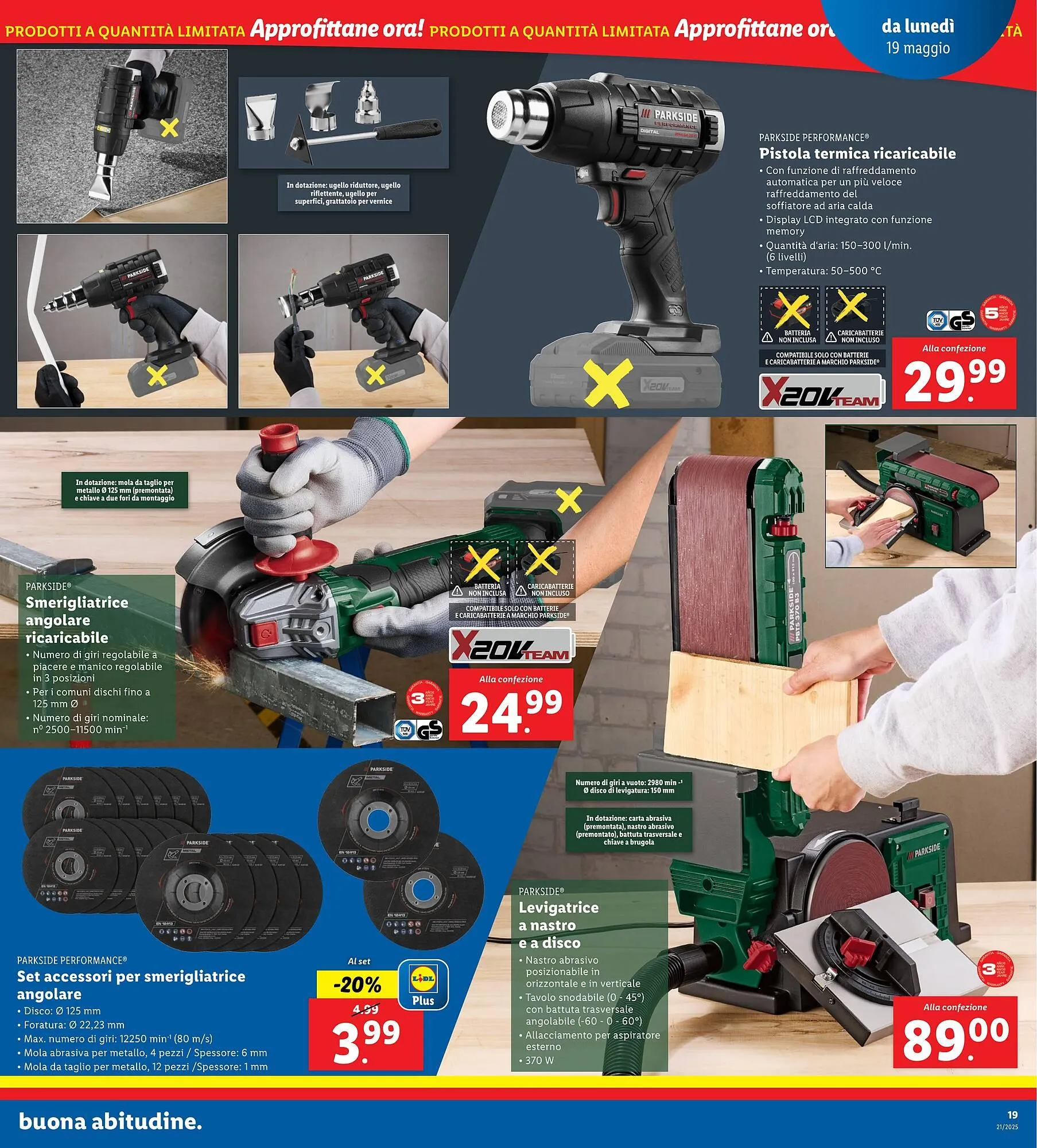 Volantino Lidl da 19 maggio a 25 maggio di 2025 - Pagina del volantino 25