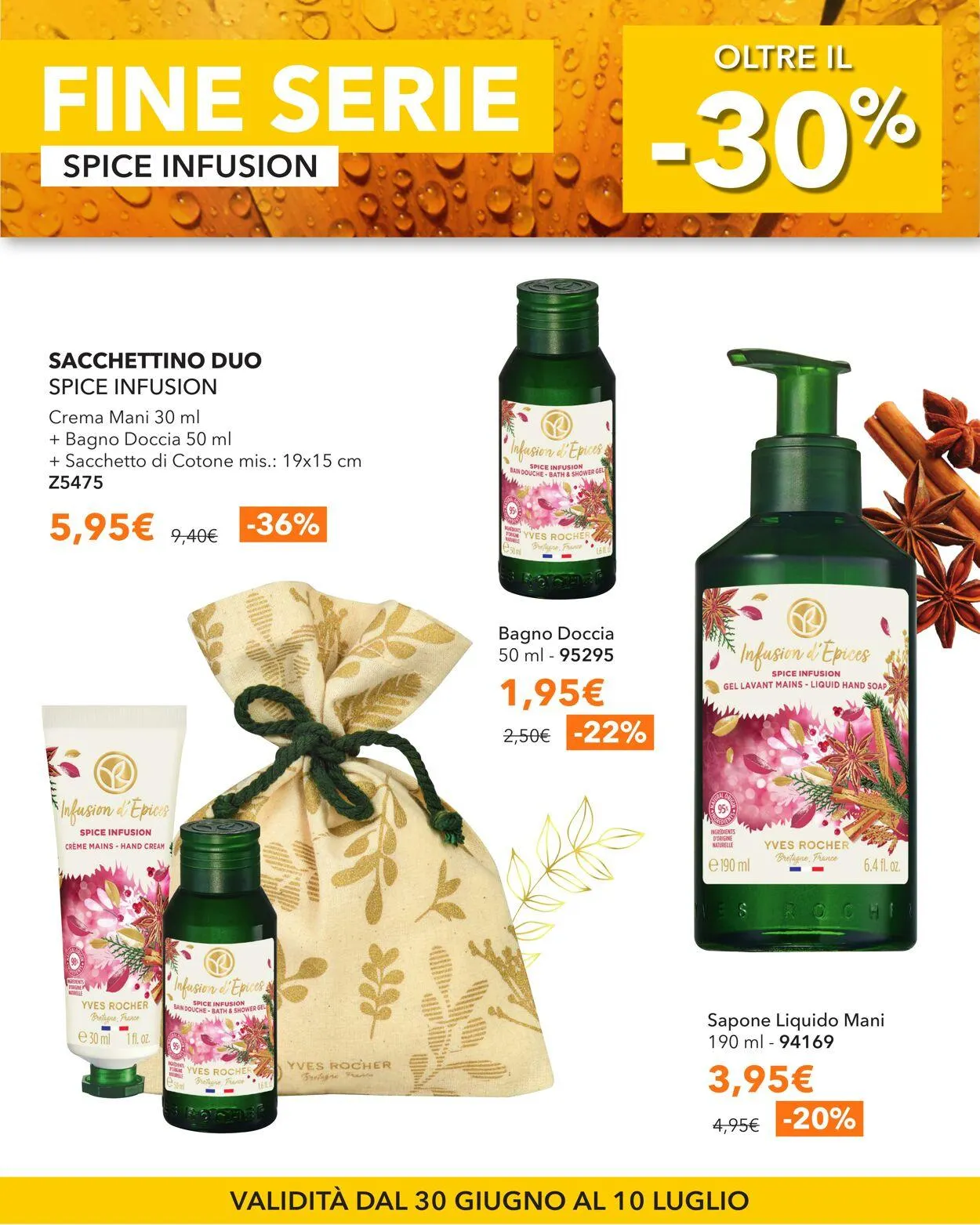 Yves Rocher Volantino attuale da 30 giugno a 10 luglio di 2025 - Pagina del volantino 10