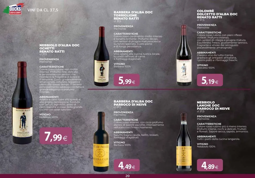 Catalogo Vini da 19 settembre a 16 ottobre di 2024 - Pagina del volantino 20