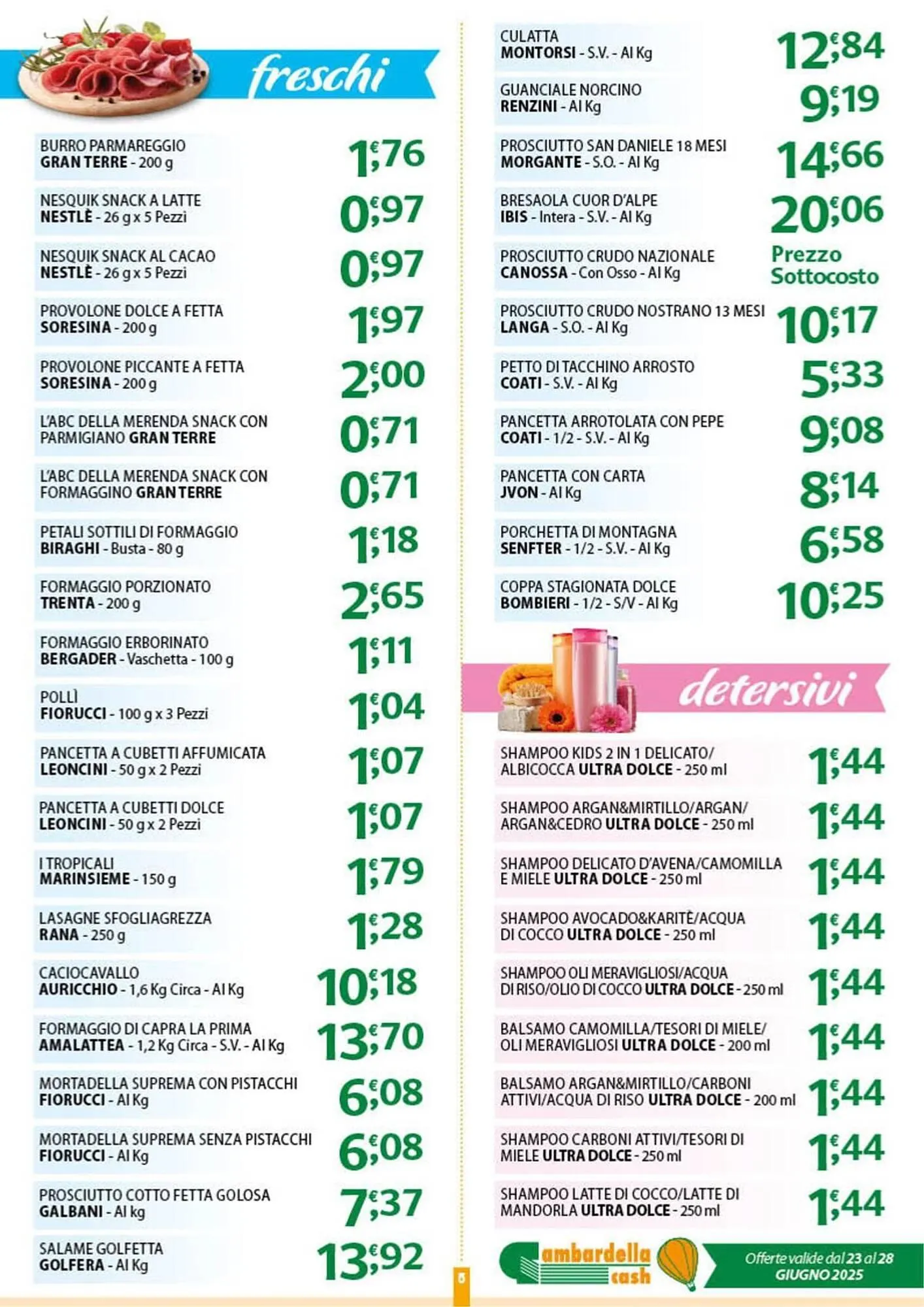 Volantino Gambardella Cash da 23 giugno a 28 giugno di 2025 - Pagina del volantino 5