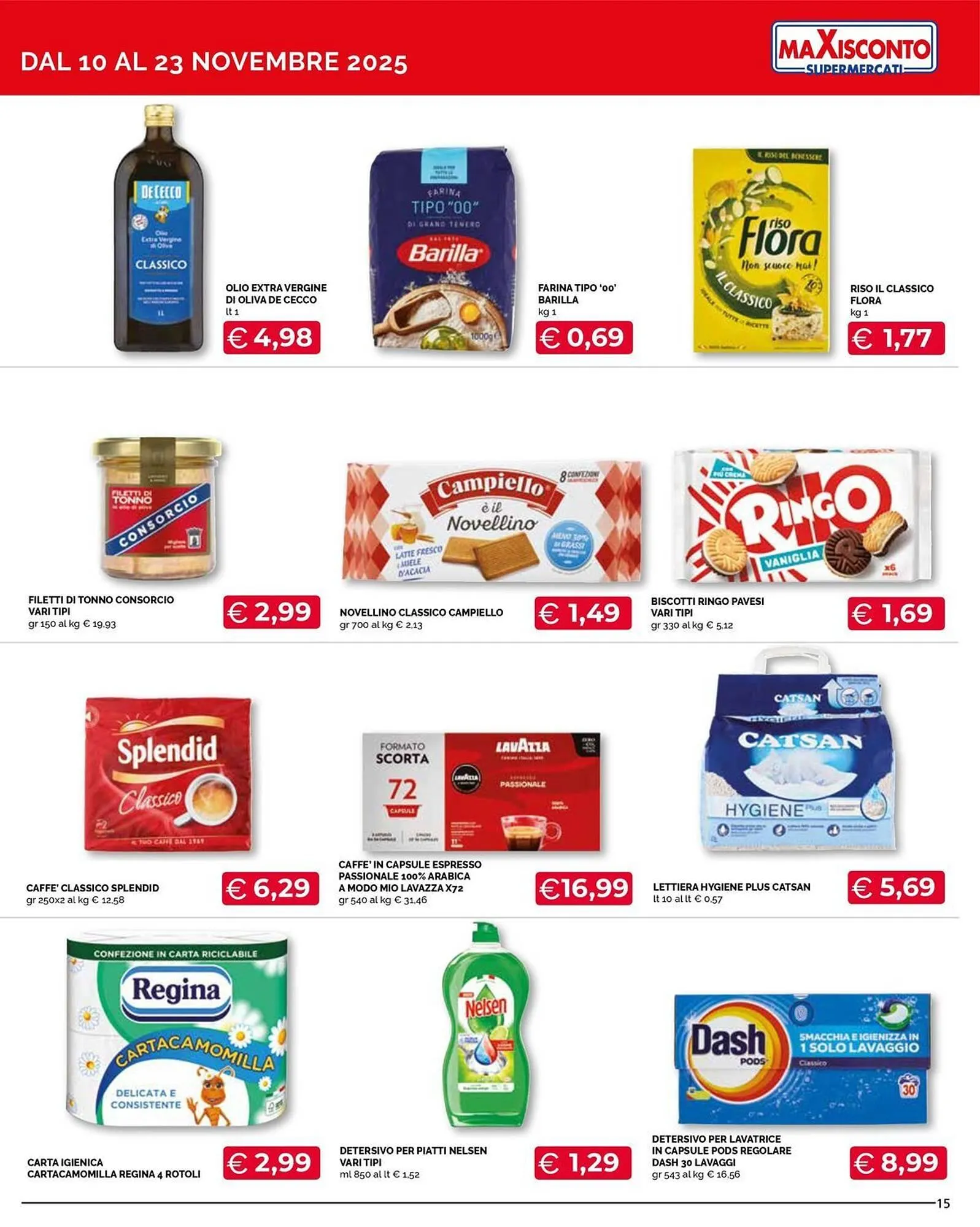 Volantino Maxisconto da 10 novembre a 23 novembre di 2025 - Pagina del volantino 15