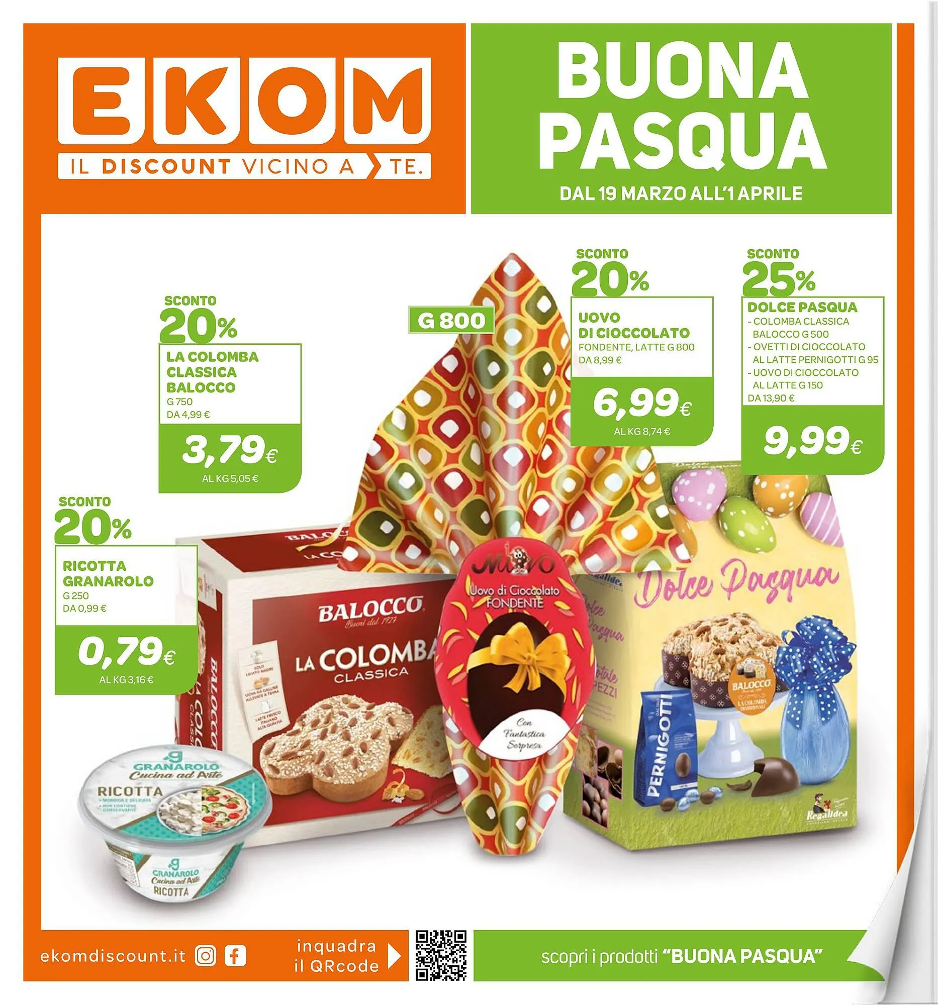 Volantino Ekom da 19 marzo a 1 aprile di 2024 - Pagina del volantino 1