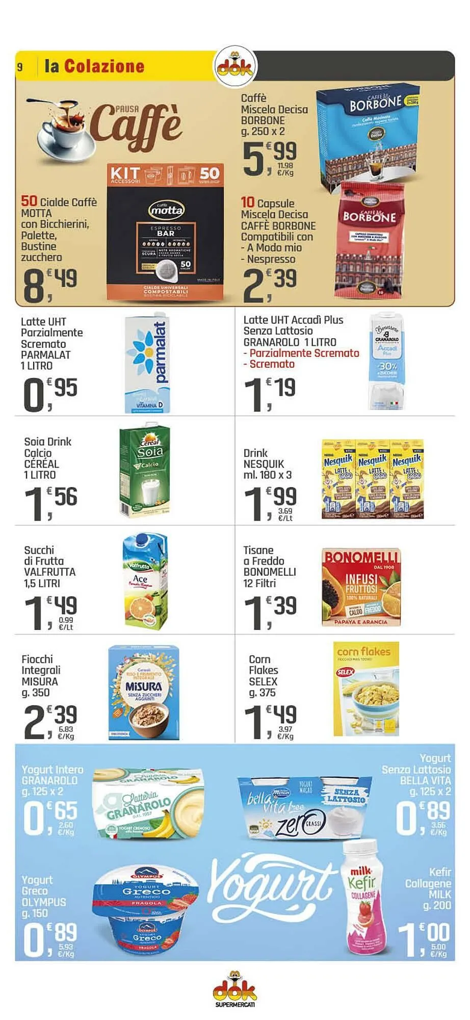 Volantino Supermercati Dok da 28 agosto a 10 settembre di 2025 - Pagina del volantino 9