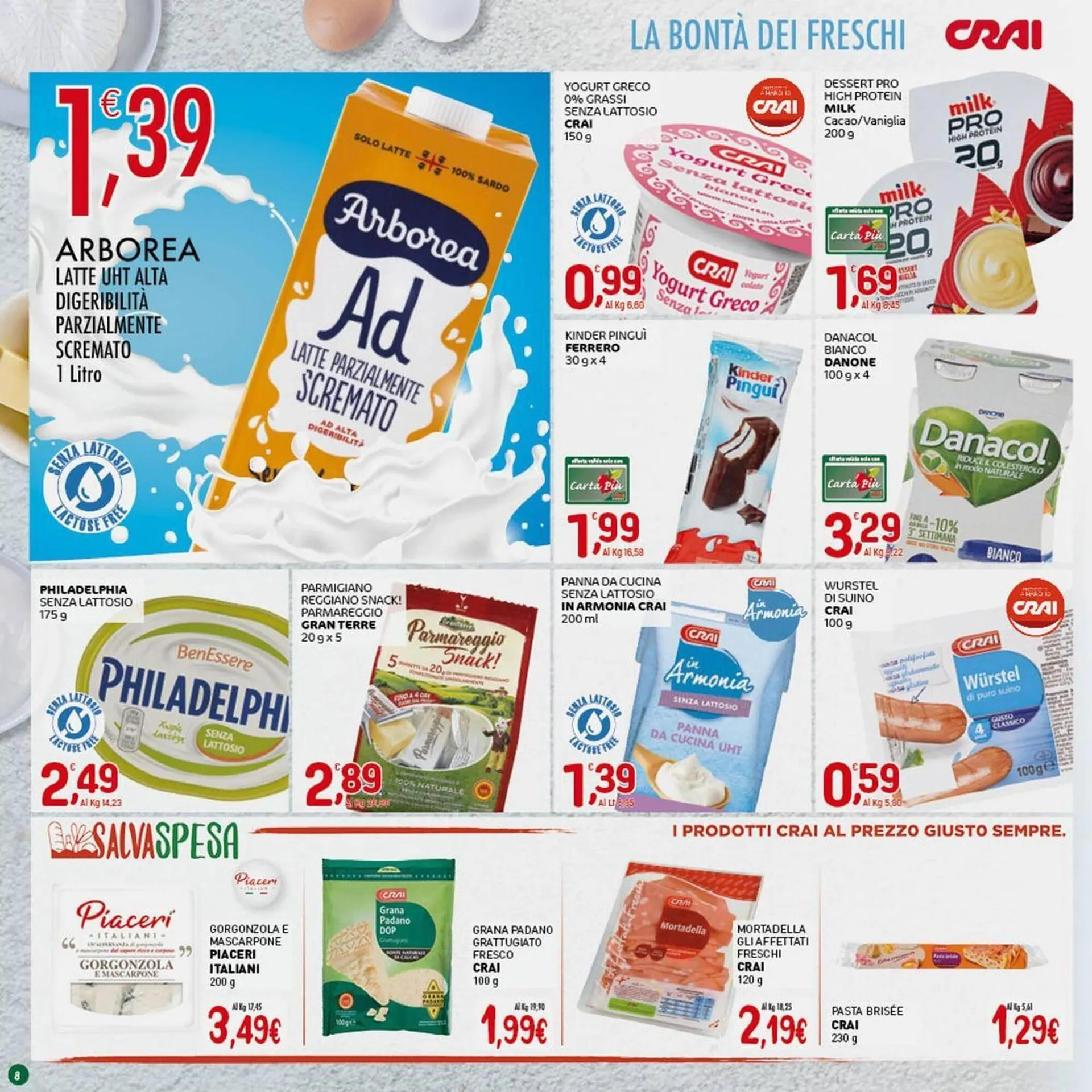 Volantino Crai da 13 novembre a 23 novembre di 2025 - Pagina del volantino 8