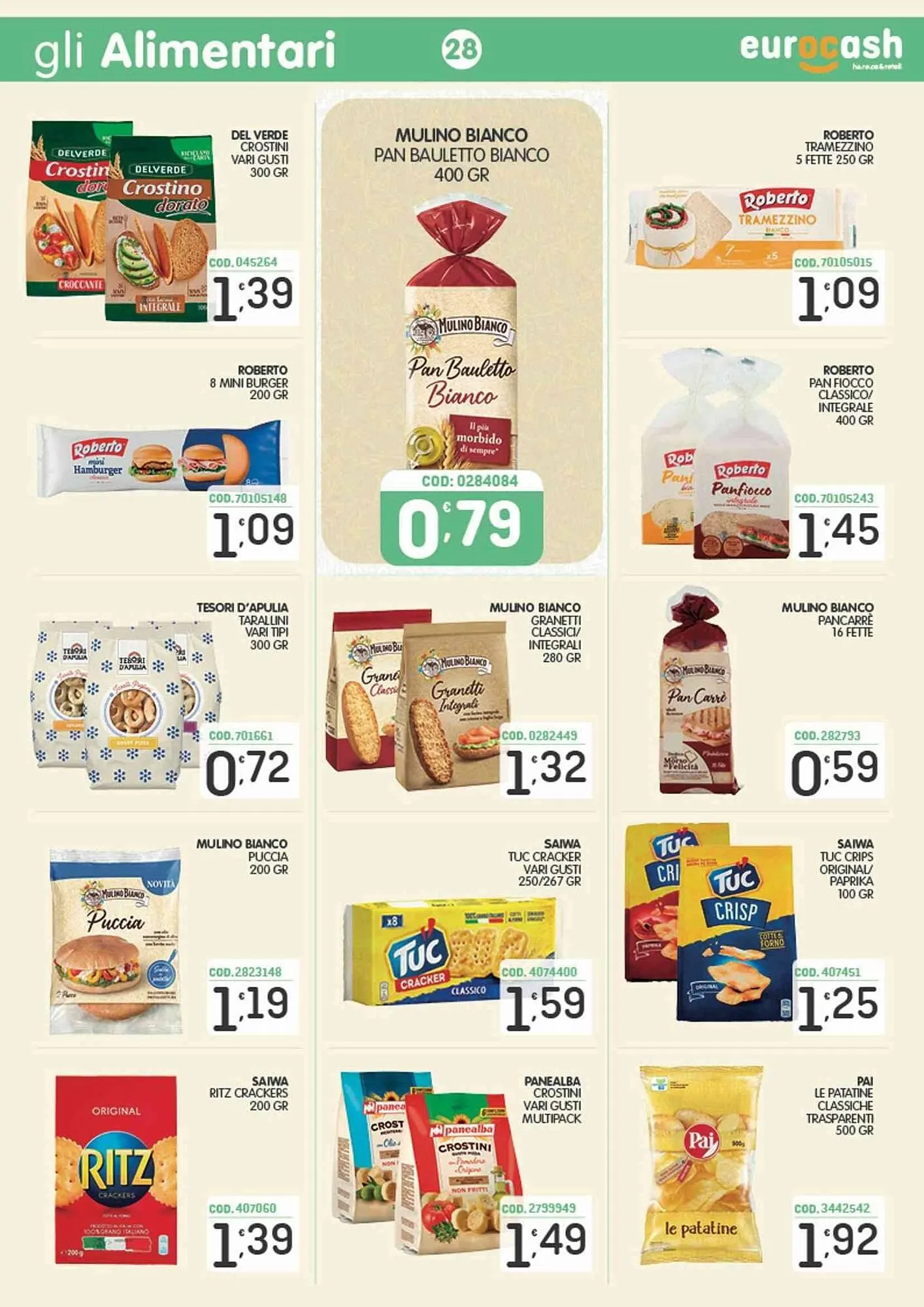 Volantino Eurocash da 16 marzo a 5 aprile di 2026 - Pagina del volantino 28