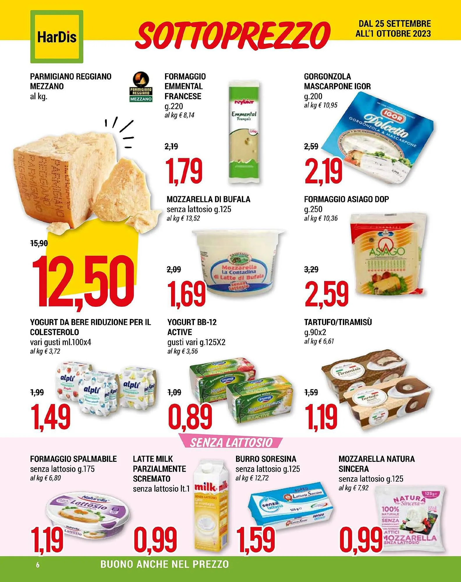Volantino Hardis da 25 settembre a 1 ottobre di 2023 - Pagina del volantino 6