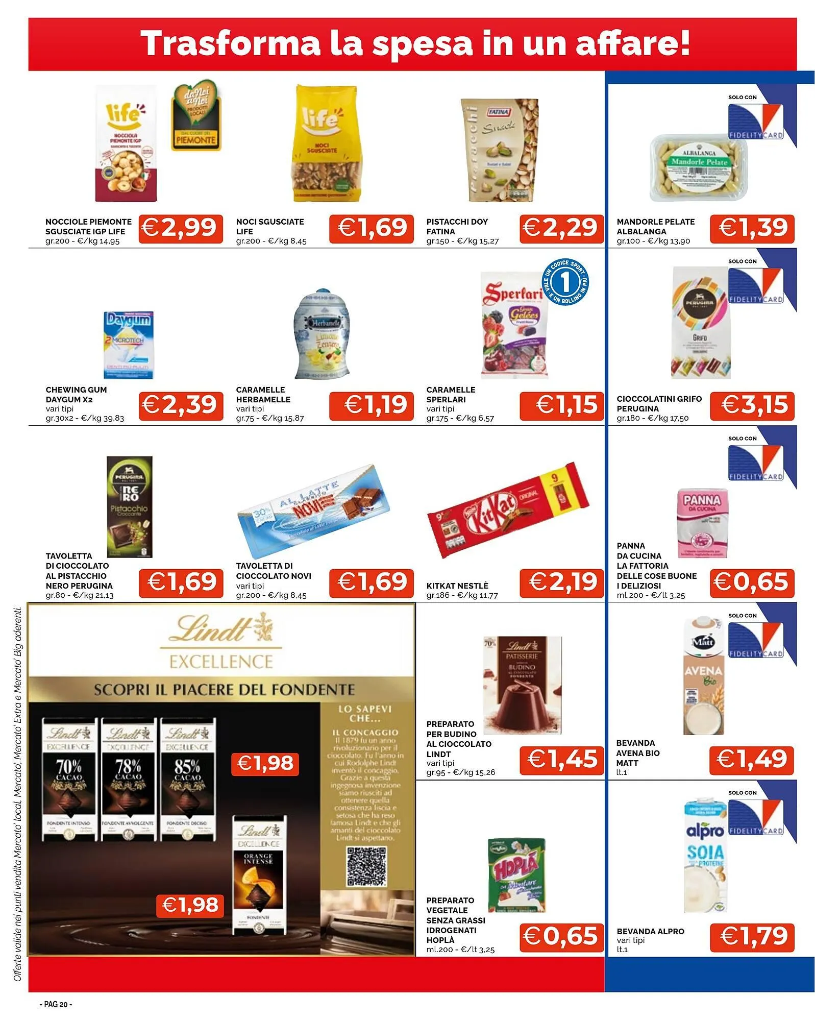 Volantino Mercatò Extra da 3 ottobre a 13 ottobre di 2024 - Pagina del volantino 20