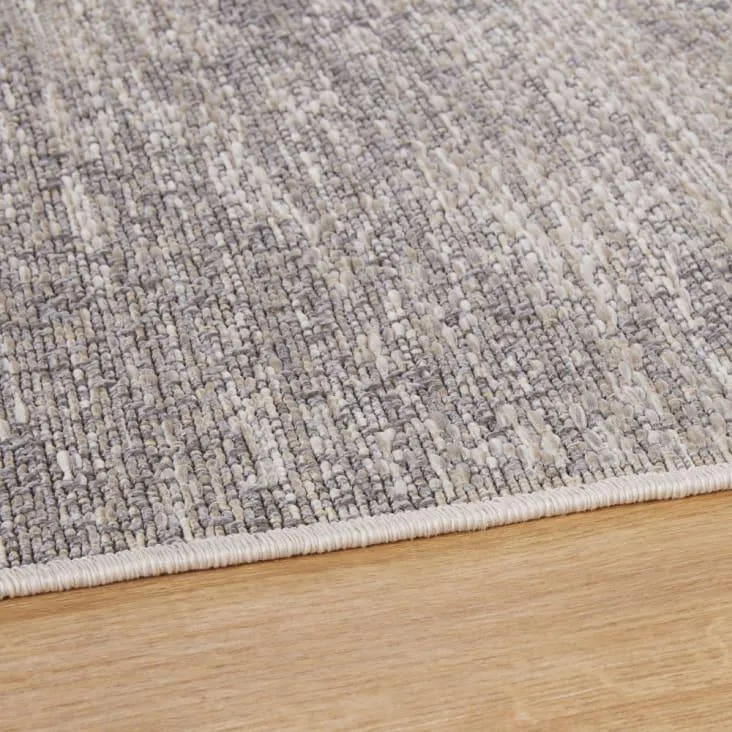 Tappeto in polipropilene grigio 140x200 cm