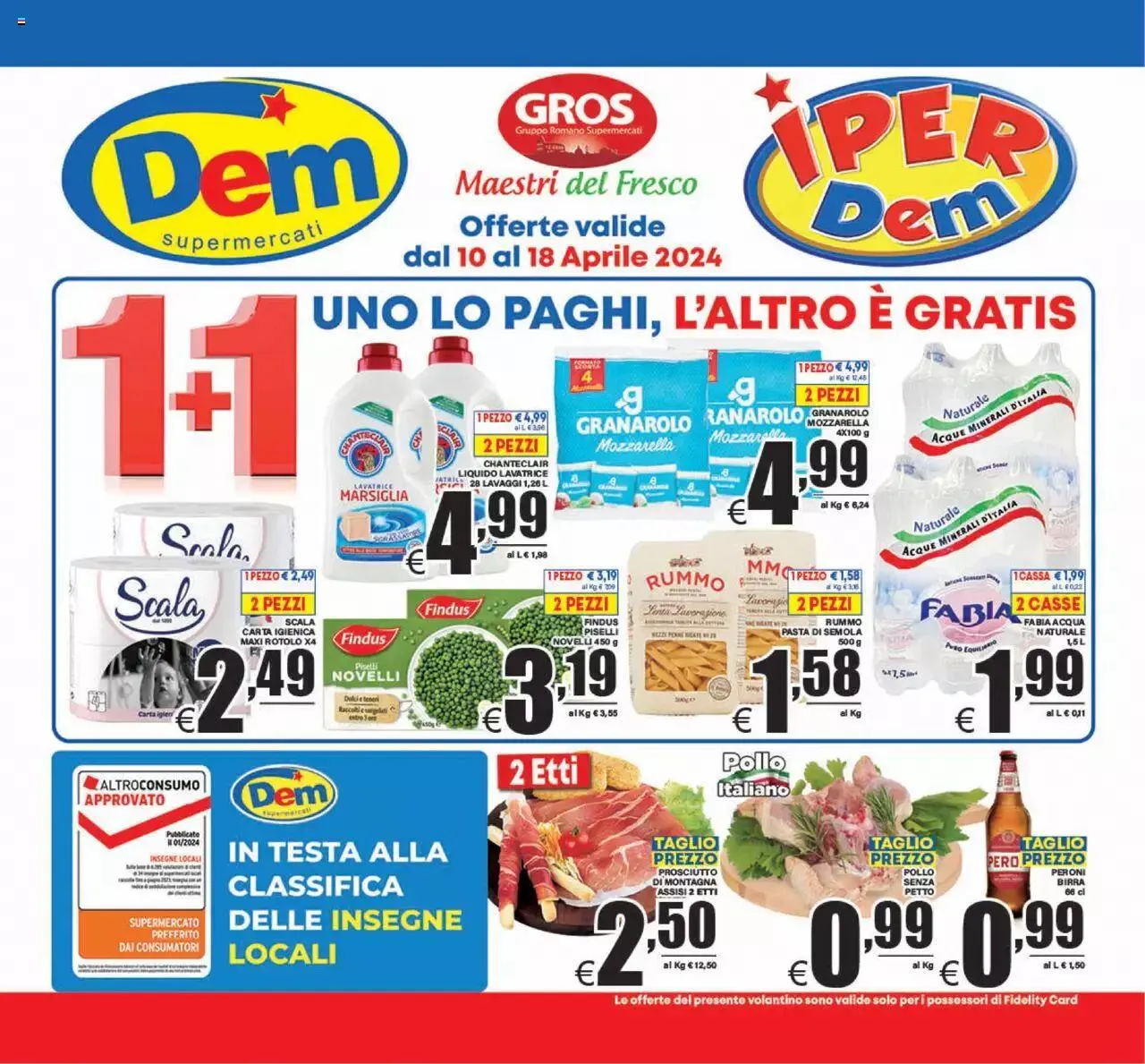 Volantino DEM da 10 aprile a 18 aprile di 2024 - Pagina del volantino 1