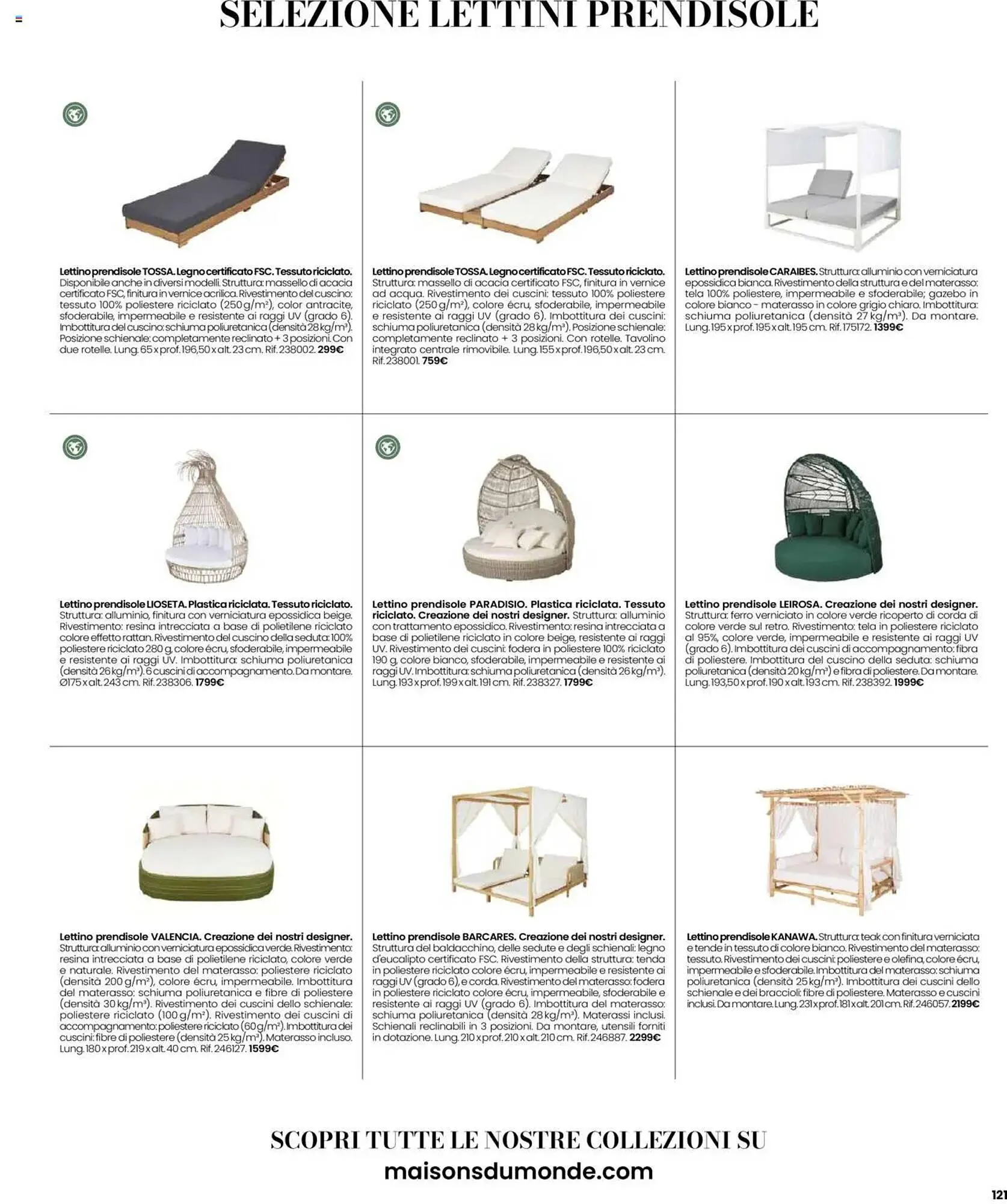 Volantino Maisons du Monde da 17 marzo a 30 settembre di 2025 - Pagina del volantino 123