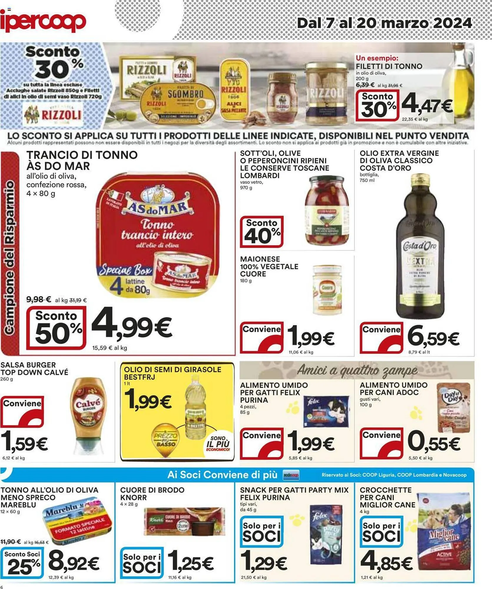 Volantino Ipercoop da 7 marzo a 20 marzo di 2024 - Pagina del volantino 6