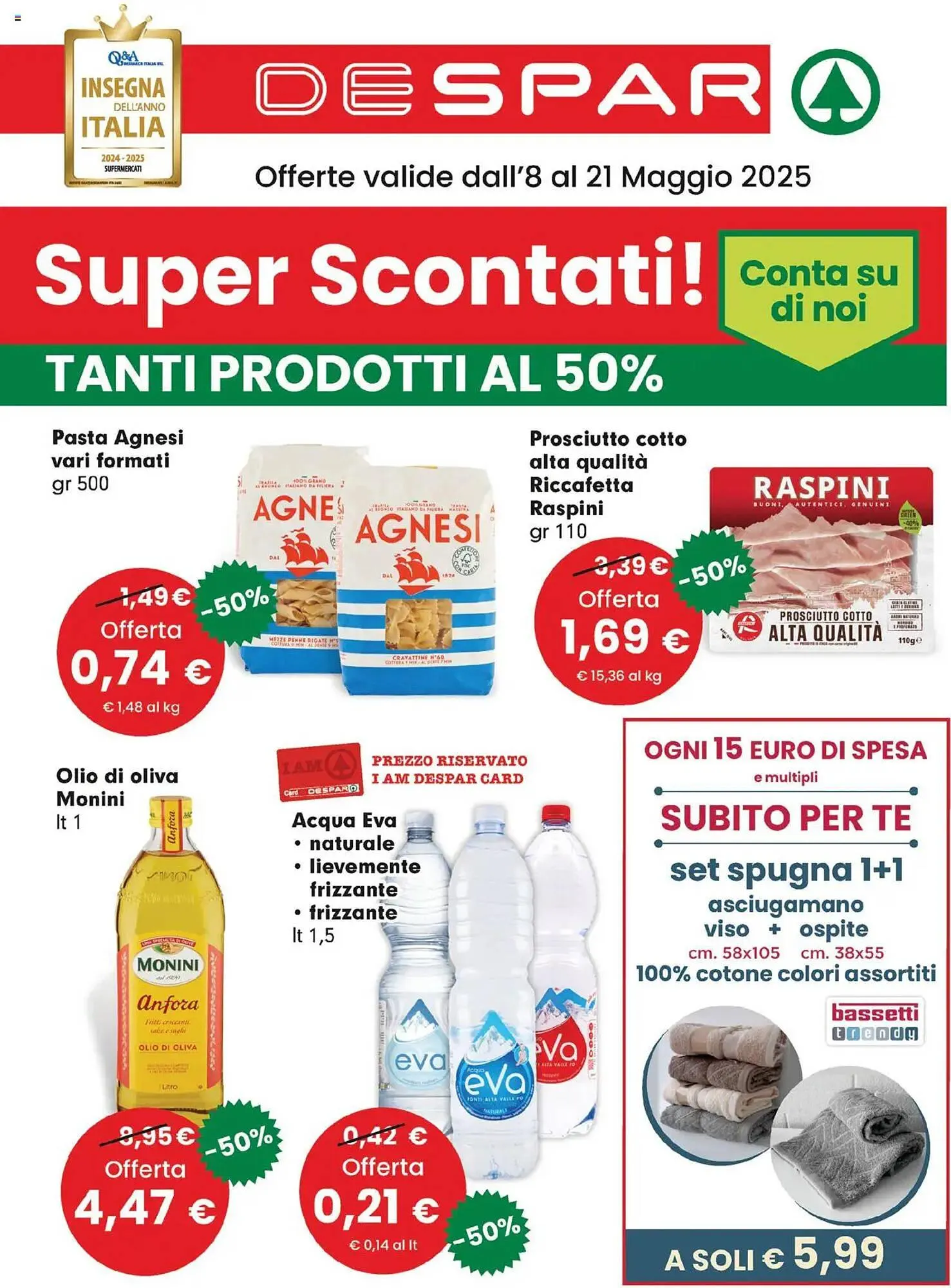 Volantino Despar da 8 maggio a 21 maggio di 2025 - Pagina del volantino 1