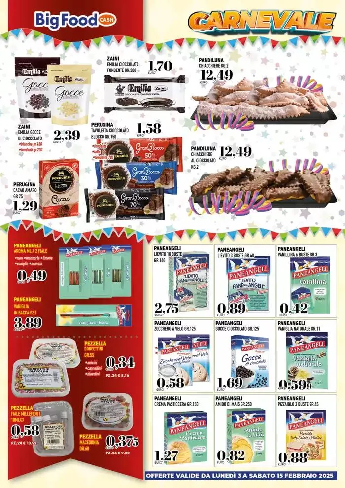 Carnevale innamorati della convenienza da 3 febbraio a 15 febbraio di 2025 - Pagina del volantino 4