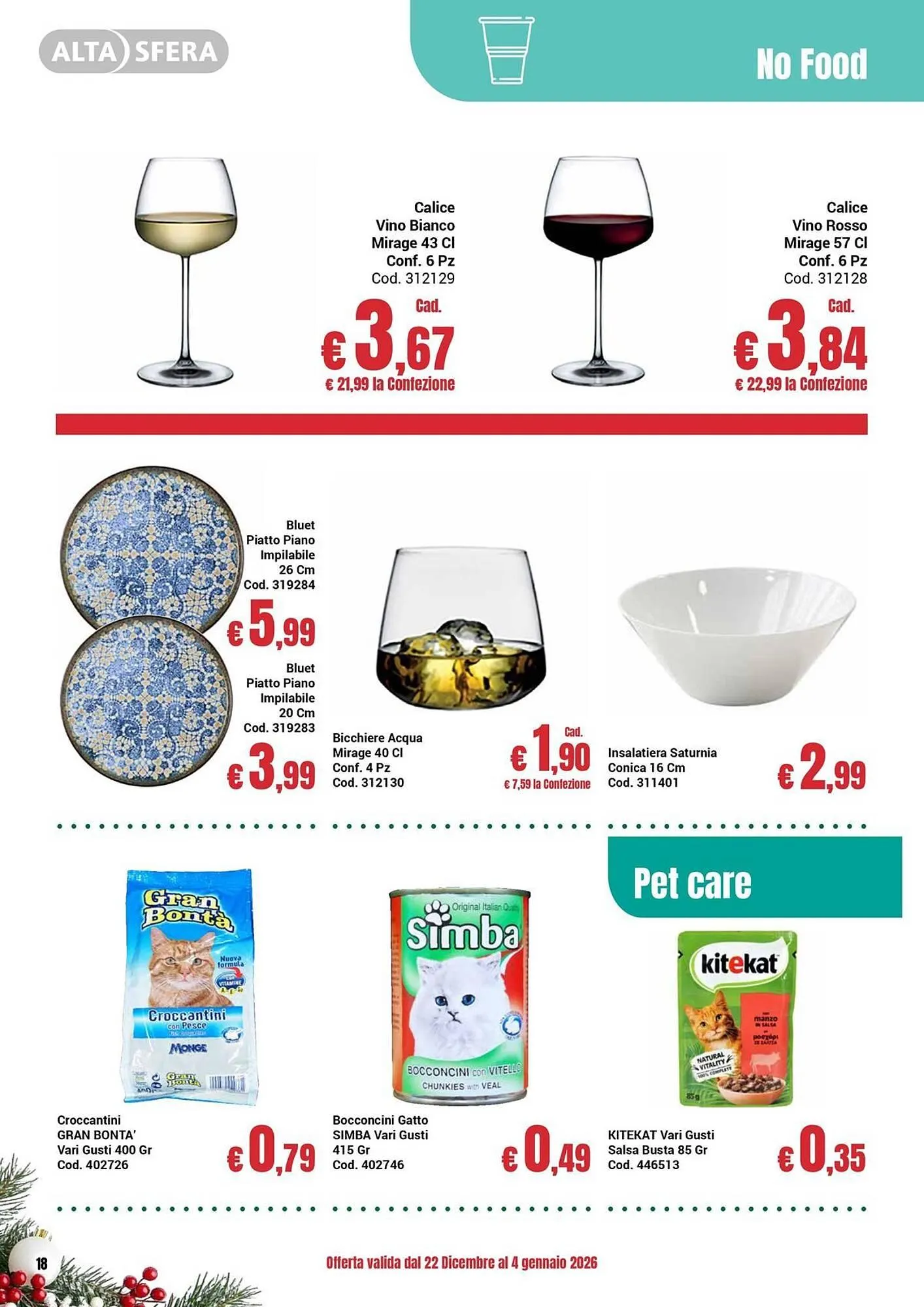 Volantino Centro Cash da 22 dicembre a 4 gennaio di 2026 - Pagina del volantino 18