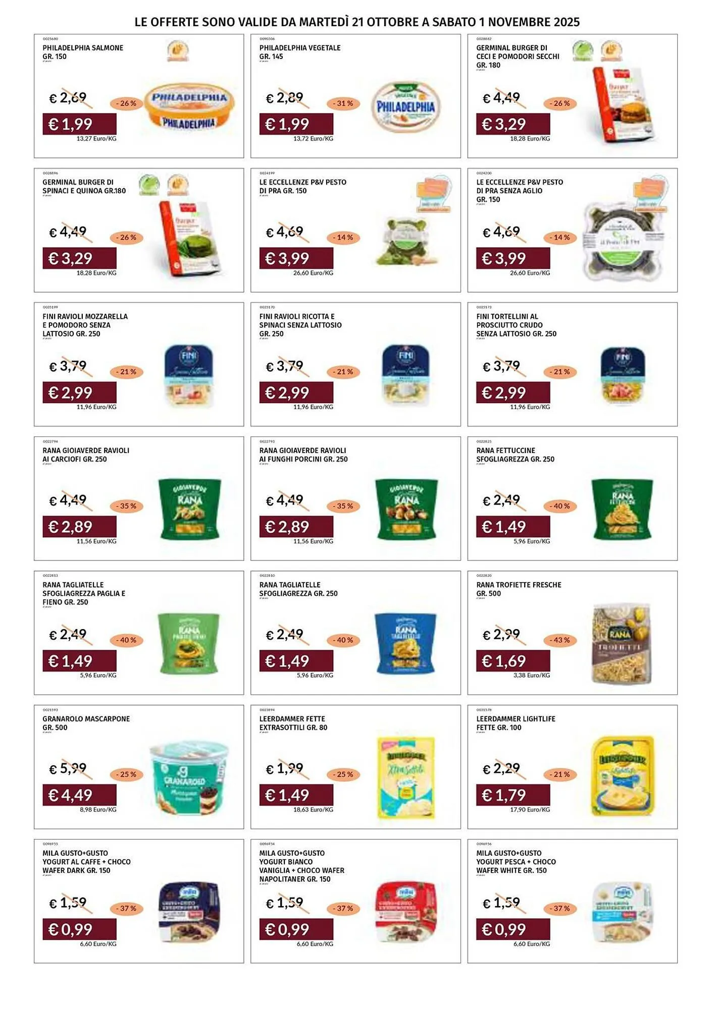Volantino Prezzemolo e Vitale da 21 ottobre a 1 novembre di 2025 - Pagina del volantino 7