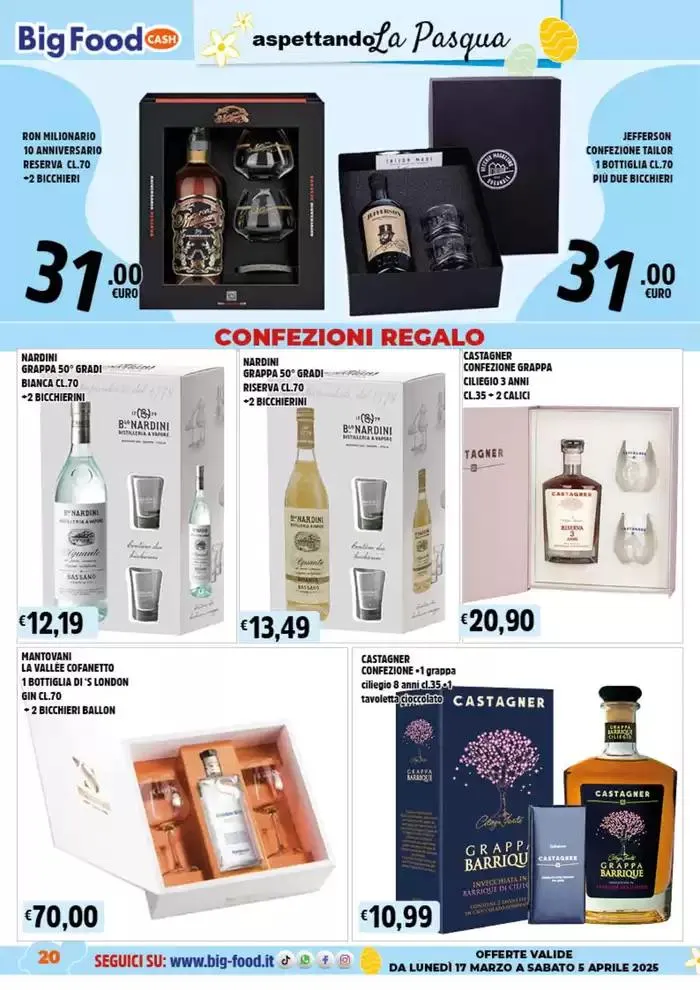 Aspenttando la pasqua da 17 marzo a 5 aprile di 2025 - Pagina del volantino 20