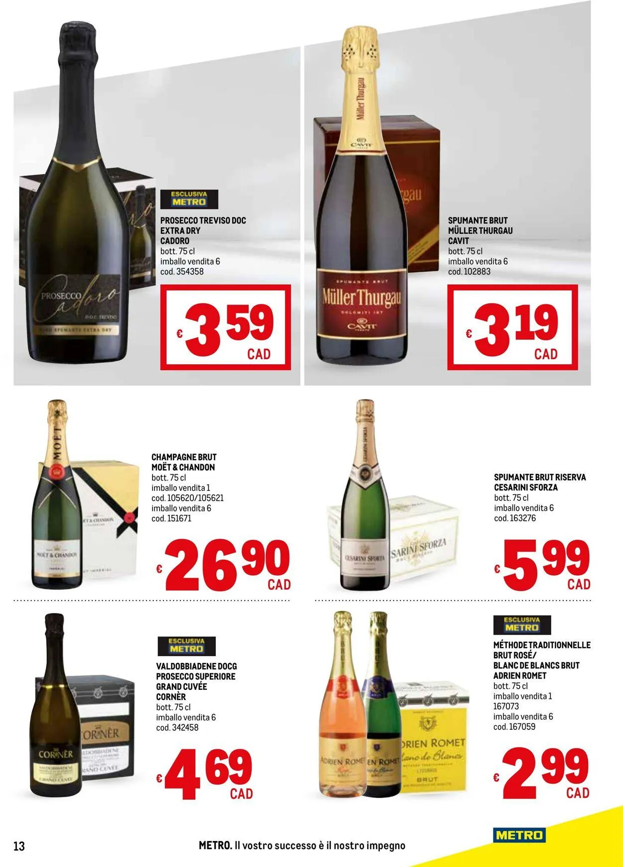 Metro Volantino attuale da 12 febbraio a 26 febbraio di 2026 - Pagina del volantino 13