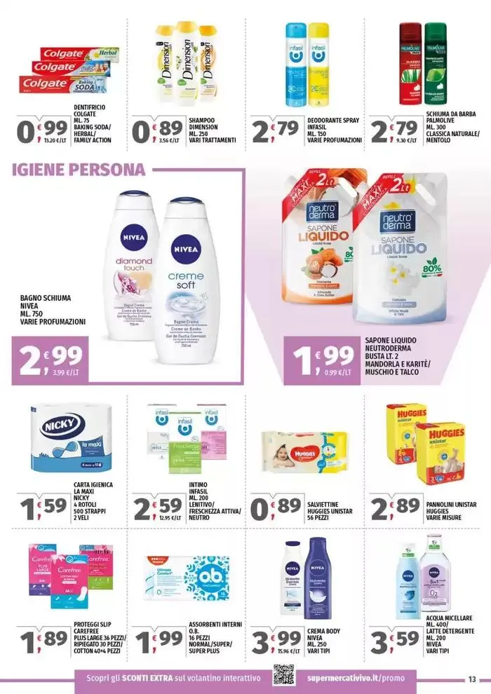 Prezzi leggerissimi! da 23 aprile a 3 maggio di 2025 - Pagina del volantino 13