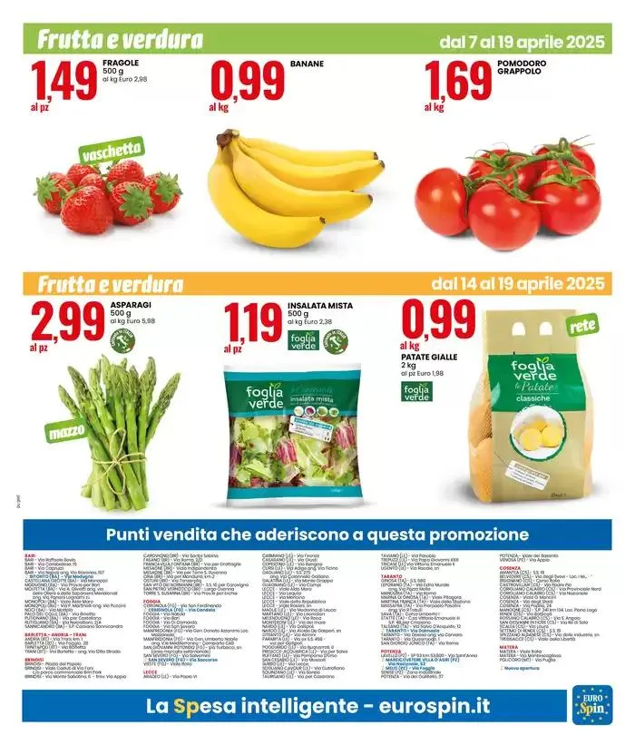 PASQUA da 7 aprile a 19 aprile di 2025 - Pagina del volantino 15