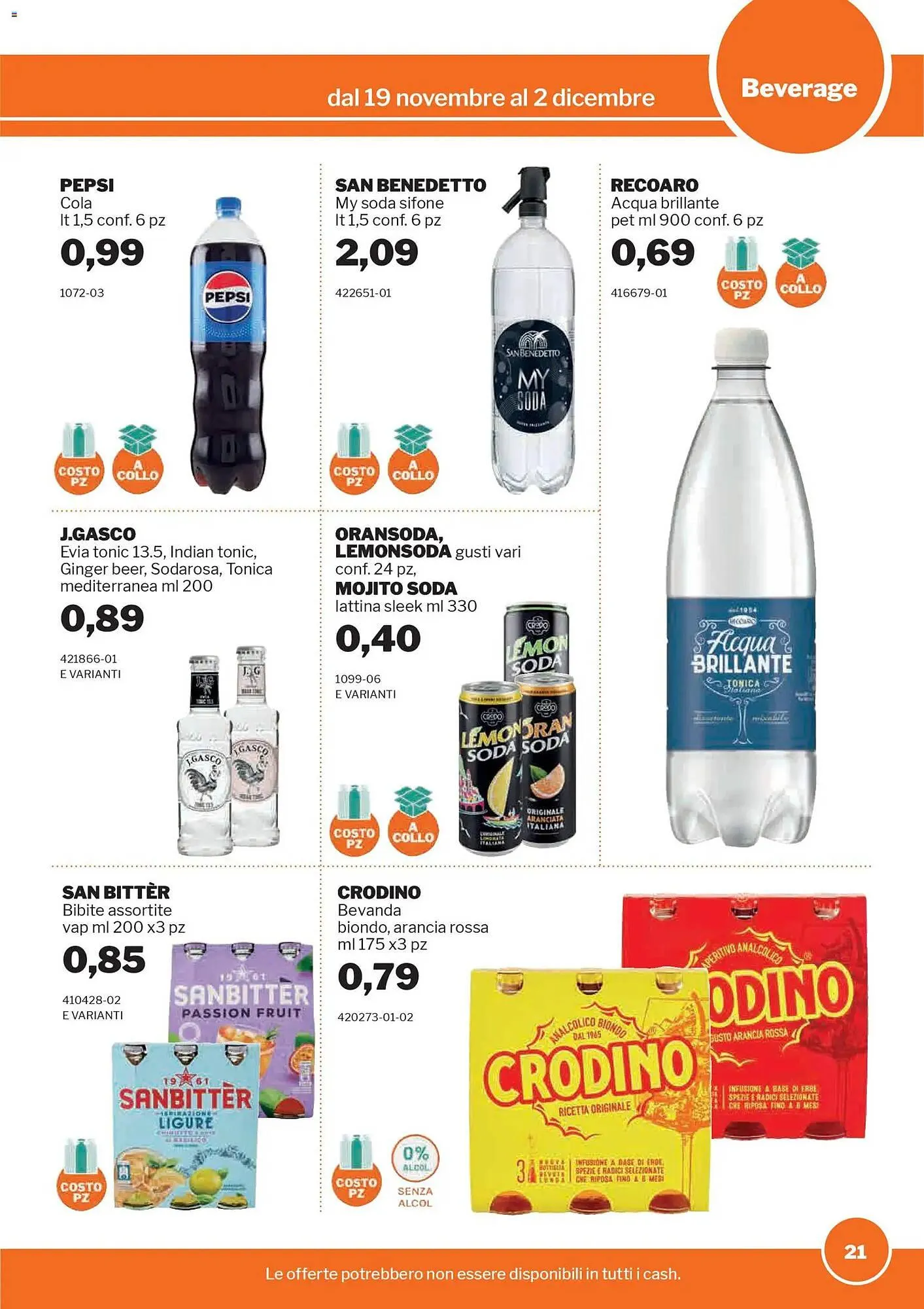 Volantino GrosMarket da 19 novembre a 2 dicembre di 2025 - Pagina del volantino 21
