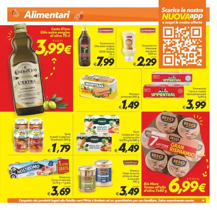 Scnti fino al 50% da 22 aprile a 1 maggio di 2025 - Pagina del volantino 19