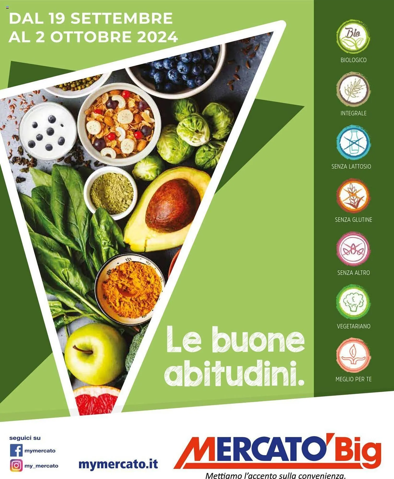 Volantino Mercatò da 19 settembre a 2 ottobre di 2024 - Pagina del volantino 1