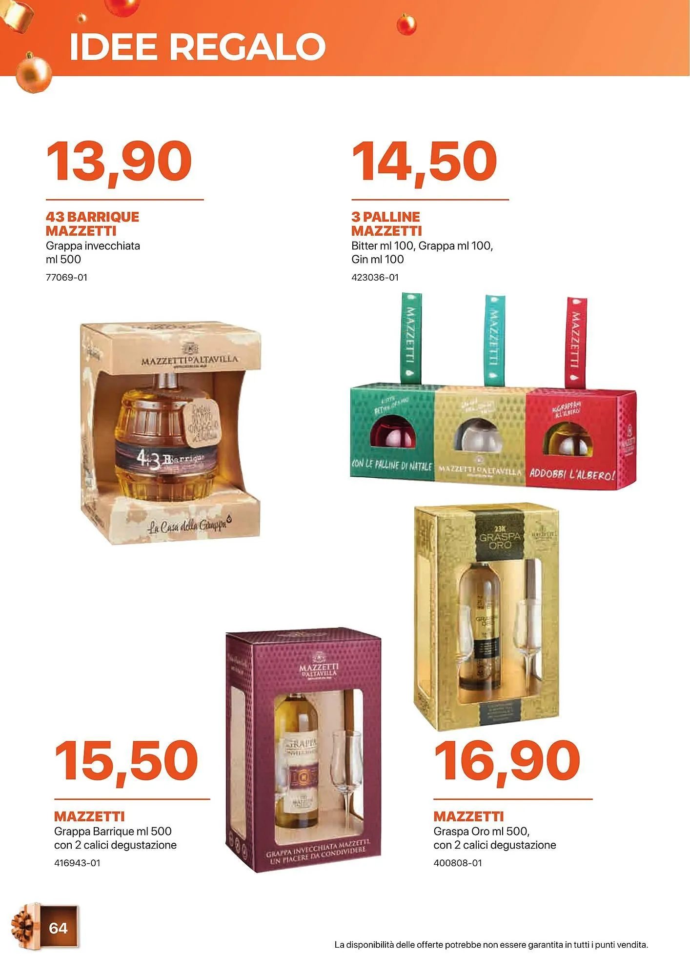 Volantino GrosMarket da 17 dicembre a 25 dicembre di 2025 - Pagina del volantino 64