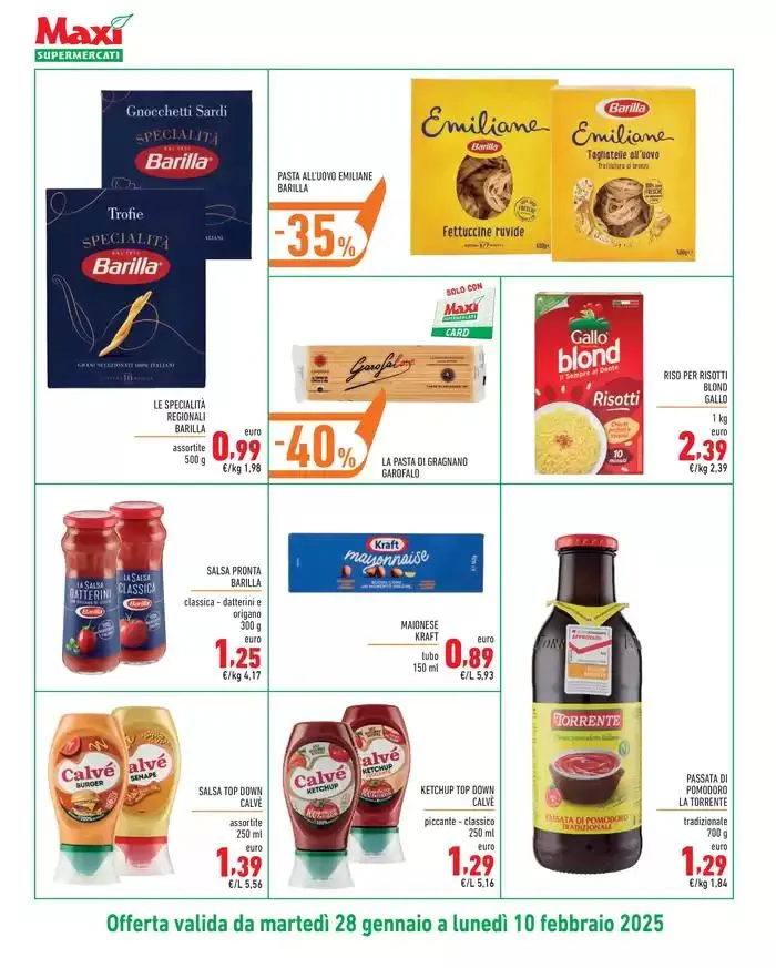 Da noi conviene tutti i giorni da 28 gennaio a 10 febbraio di 2025 - Pagina del volantino 6