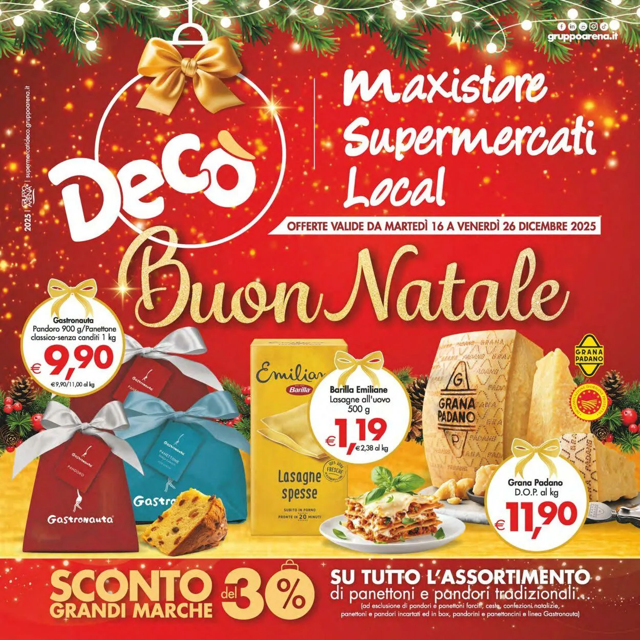 Deco Volantino attuale da 16 dicembre a 27 dicembre di 2025 - Pagina del volantino 1