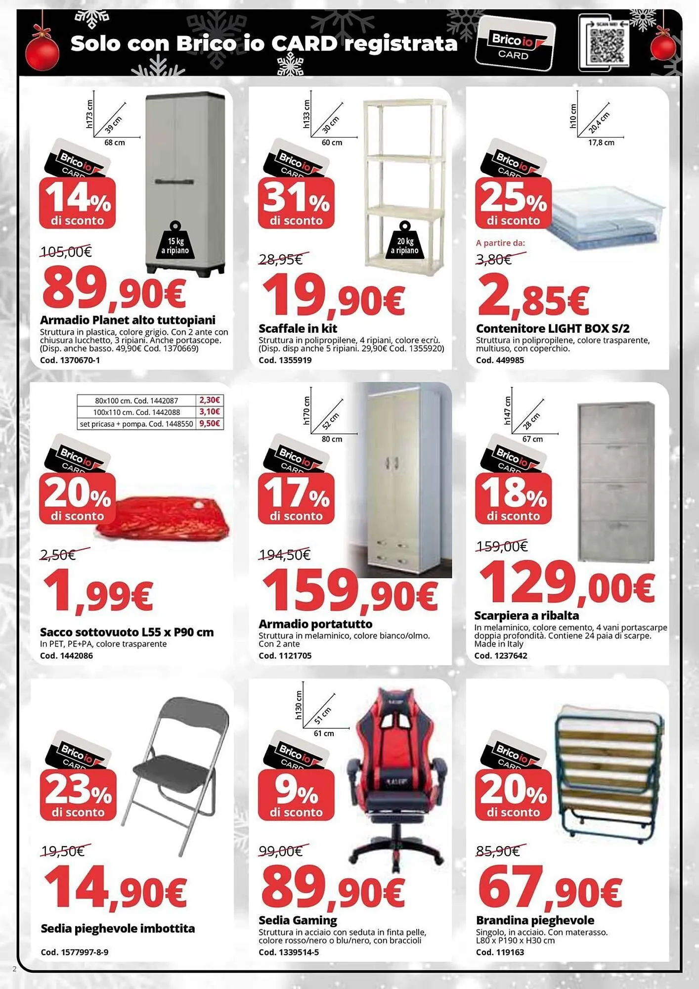 Volantino Brico Io da 1 dicembre a 28 dicembre di 2025 - Pagina del volantino 2