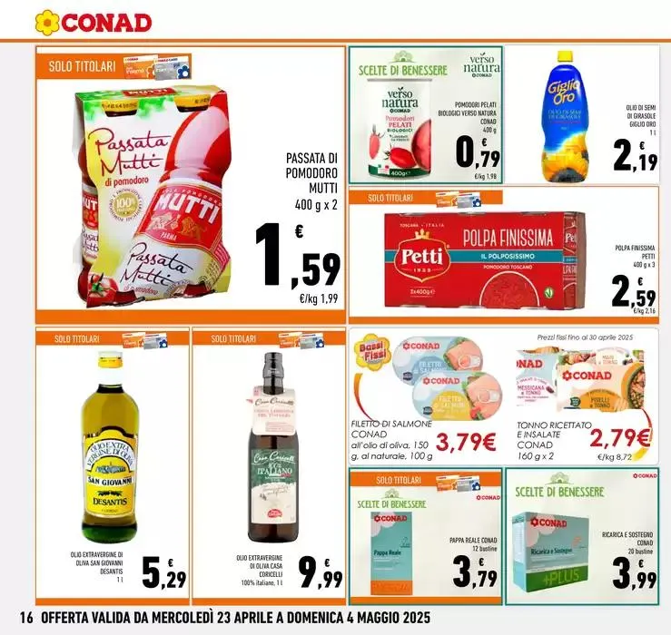PREZZI KO da 23 aprile a 4 maggio di 2025 - Pagina del volantino 16