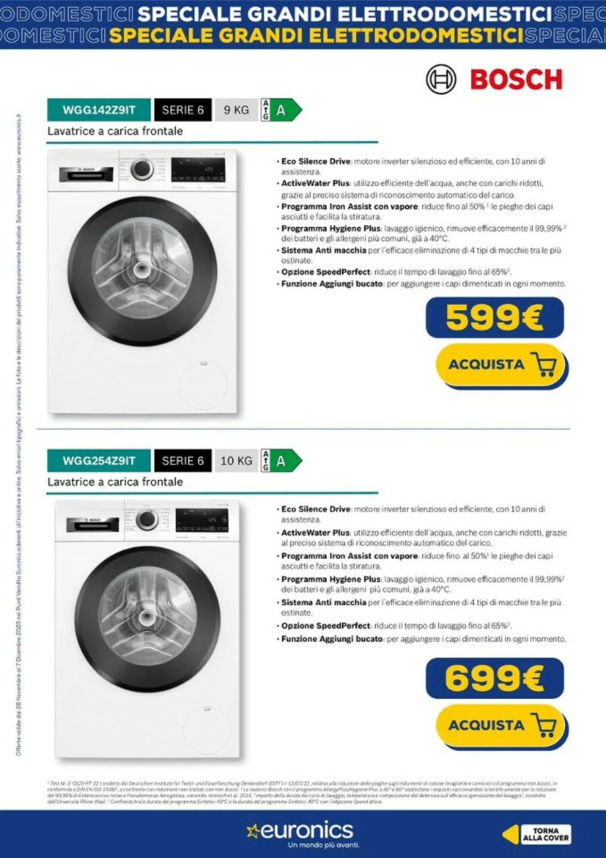 Euronics Volantino attuale da 28 novembre a 7 dicembre di 2023 - Pagina del volantino 21