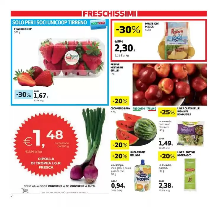 5€ di buono su 15€ di spesa da 22 maggio a 4 giugno di 2025 - Pagina del volantino 2